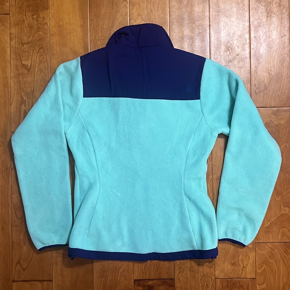 The North Face Fleece Polartec Jacket Size XS Green Purple Gorpcore Outdoors - Picture 5 of 7
